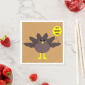 Serviette En Papier Turquie Heure Thanksgiving Papier Naples (En situation)