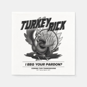 Serviette En Papier Turquie Rick "Je Vous Demande pardon ?"