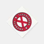 Serviette En Papier Tuscaloosa Alabama (Coin)