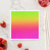 Serviette En Papier Tutti Frutti Gradient (En situation)