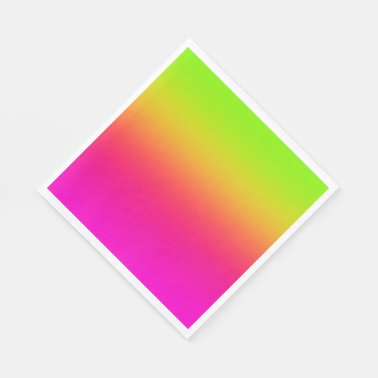 Serviette En Papier Tutti Frutti Gradient (Coin)