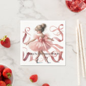 Serviette En Papier Tutu Cute | Soirée d'anniversaire Enchanted Baller (En situation)