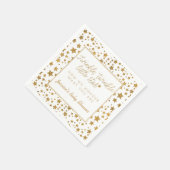 Serviette En Papier Twink, Twinkle Little Star Baby shower (Coin)