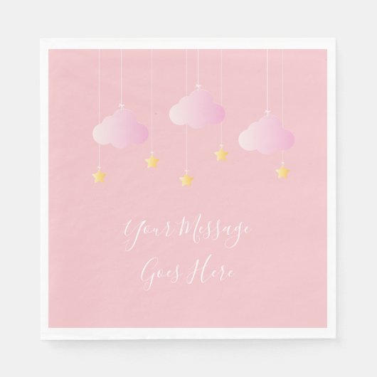 Serviette En Papier Twinkle scintillement petite étoile fille douche r (Devant)