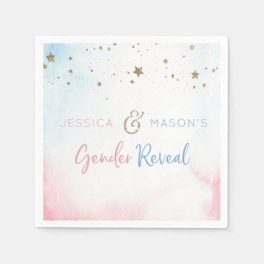 Serviette En Papier Twinkle Twinkle Genre Reveillez Cocktail Napkin (Devant)