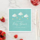 Serviette En Papier Twinkle Twinkle Little Star Baby shower / Sprinkle (En situation)