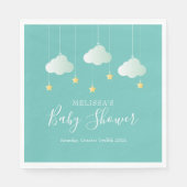 Serviette En Papier Twinkle Twinkle Little Star Baby shower / Sprinkle (Devant)