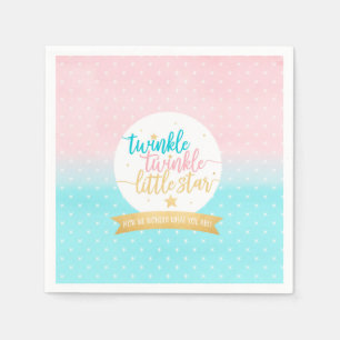 Serviette En Papier Twinkle Twinkle Little Star Genre Reveal