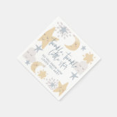 Serviette En Papier Twinkle Twinkle Little Star Nursery Baby shower (Coin)