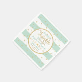 Serviette En Papier Twinkle Twinkle Little Star Party (Coin)