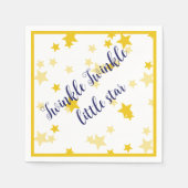 Serviette En Papier Twinkle Twinkle petites serviettes étoiles (Devant)
