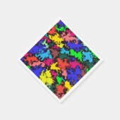Serviette En Papier Twirl coloré Abstrait / Papier (Coin)