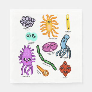 Serviette En Papier Types De Bactéries