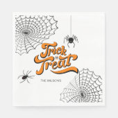 Serviette En Papier Typographie avec pointeur ou traitement avec ID680 (Devant)