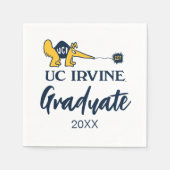 Serviette En Papier UC Irvine | UCI Anteaters Zot! (Devant)