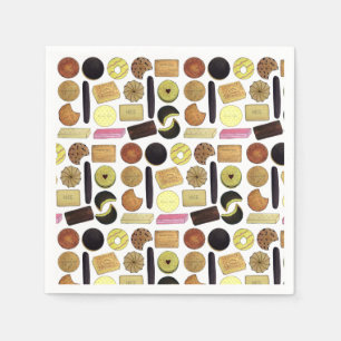 Serviette En Papier UK British Biscuits Shortbread Rich Tea Digestives