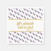 Serviette En Papier UK GREAT BRITAIN Christian Custom Party Paper (Devant)