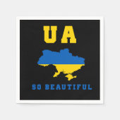 Serviette En Papier Ukraine (Devant)