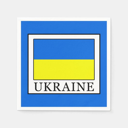 Serviette En Papier Ukraine (Devant)