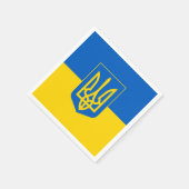 Serviette En Papier Ukraine (Coin)
