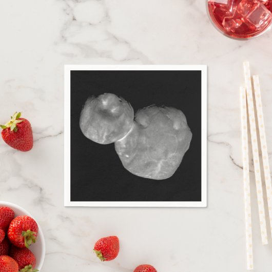 Serviette En Papier Ultima Thule Arrokoth Kuiper Belt, objet (En situation)