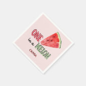 Serviette En Papier Un à Melon | Pastèque | 1er anniversaire (Coin)