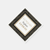 Serviette En Papier Un air élégant ! Serviettes de retraite (Coin)