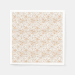 Serviette En Papier un arrière - plan marron avec un motif de cercles