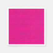 Serviette En Papier un arrière - plan rose aux pois blancs (Devant)