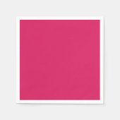 Serviette En Papier un arrière - plan rose avec une bordure blanche (Devant)