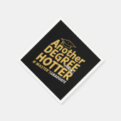 Serviette En Papier Un autre diplôme Hotter Master's Graduation (Coin)