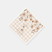 Serviette En Papier Un Baby shower idiot d'oie (Coin)