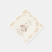 Serviette En Papier Un Baby shower lunatique d'oie (Coin)