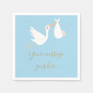 Serviette En Papier Un Baby shower spécial de livraison/aspersion