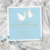 Serviette En Papier Un Baby shower spécial pour les couples de chaudiè