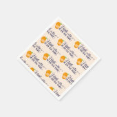 Serviette En Papier Un Baby shower Un Peu Cutie (Coin)