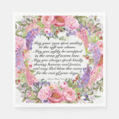 Serviette En Papier Un Beau Jour Pour Un Mariage (Devant)