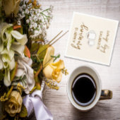 Serviette En Papier Un bébé brasse du Baby shower