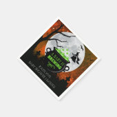 Serviette En Papier Un bébé brasse un Baby shower d'Halloween (Coin)