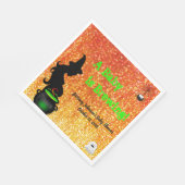 Serviette En Papier Un bébé est en train de brasser ! Baby shower d'Ha (Coin)