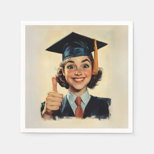 Serviette En Papier Un bon diplômé donne un coup de pouce
