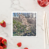 Serviette En Papier Un bonheur d'automne... (En situation)