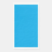 Serviette En Papier un ciel bleu avec un avion (Devant)