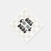 Serviette En Papier Un Cool Dude Lunettes de soleil 1er anniversaire (Coin)