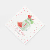 Serviette En Papier Un dans Melon fête d'anniversaire Watermelon Smoot (Coin)