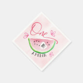 Serviette En Papier Un dans un Melon Birthday Watermelon (Coin)