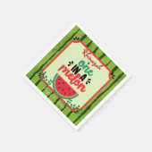 Serviette En Papier UN dans un Melon Watermelon Premier anniversaire (Coin)