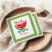 Serviette En Papier Un dans une Parties scintillant Melon Watermelon P