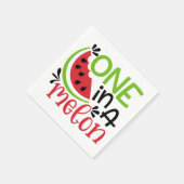 Serviette En Papier Un dans une serviette Melon (Coin)