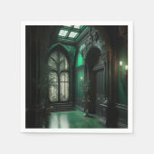 Serviette En Papier Un Design d'intérieur gothique magnifique. (Devant)